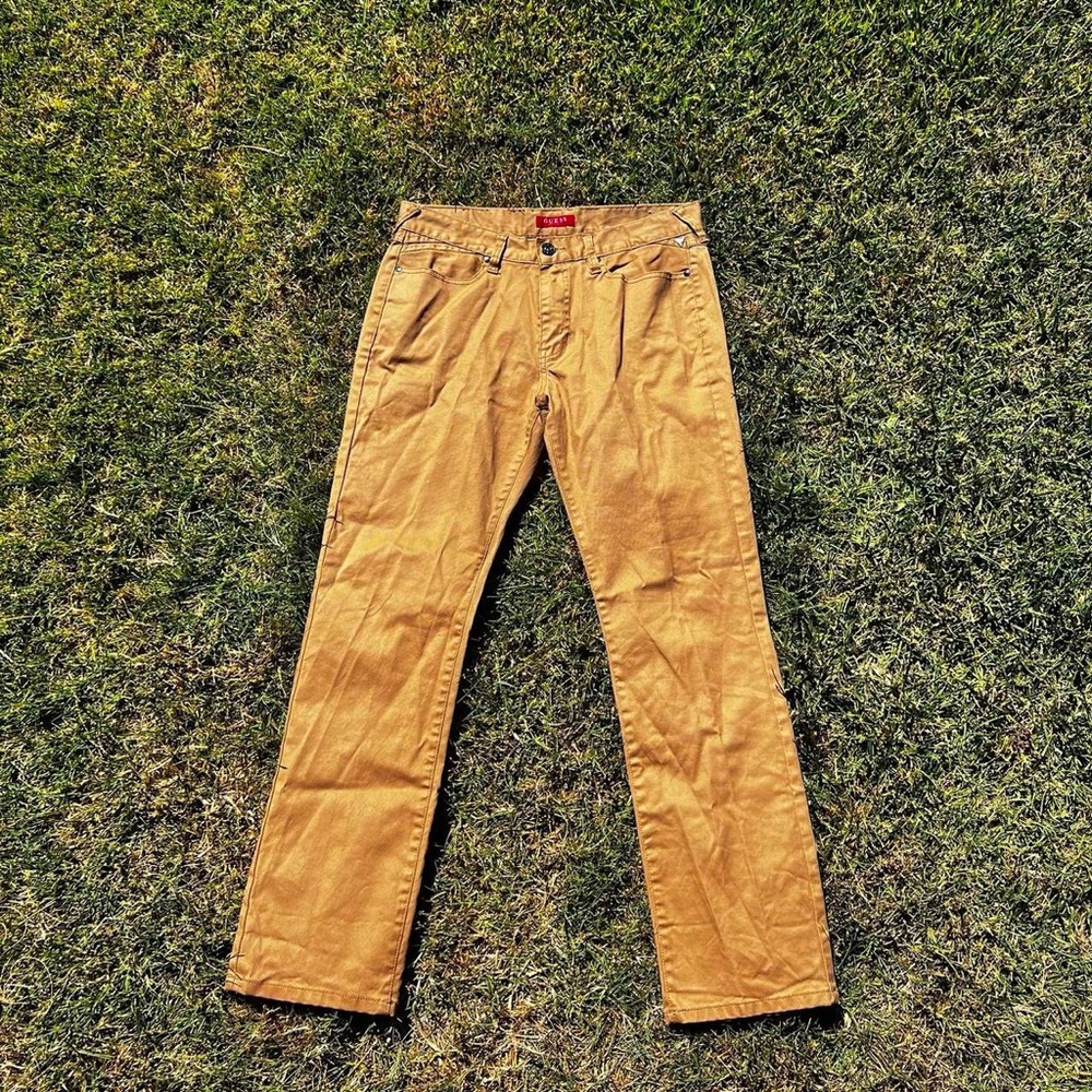 Brown Guess jeans 34x30 rarely worn great condition